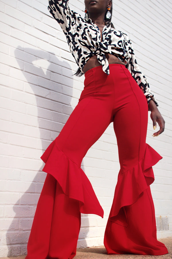 Cherry On| Bell Bottoms Pants
