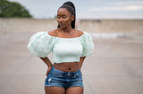 Miss Daisy Off Shoulder Puff Sleeve
